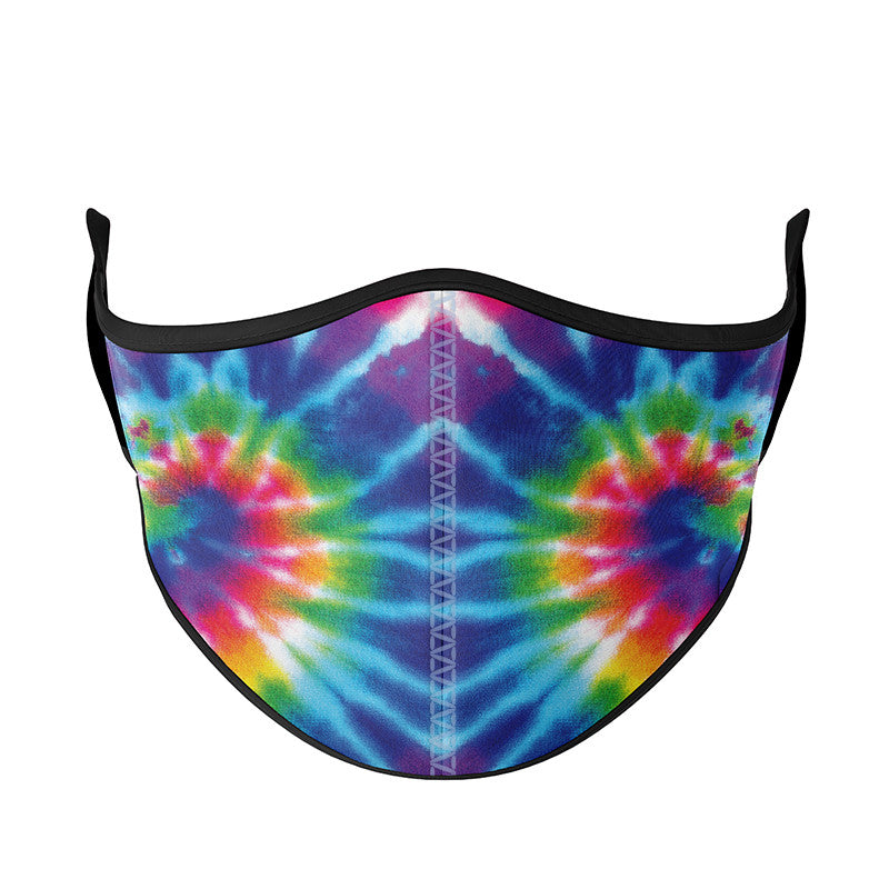 Primary Tie-Dye Face Mask / Top Trenz Discount