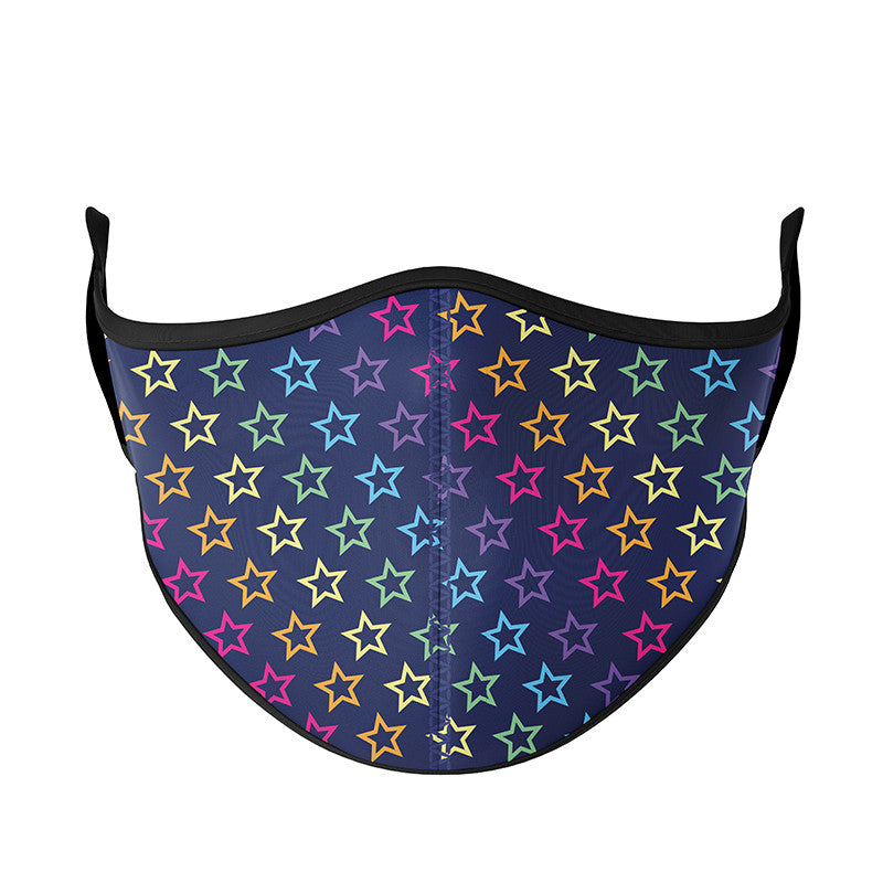 Rainbow Star Power Face Mask / Top Trenz US