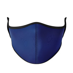 Navy Solid Face Mask / Top Trenz Online