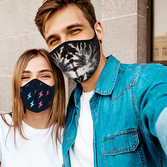 Solid Colored Breathable Face Mask / Top Trenz Sale