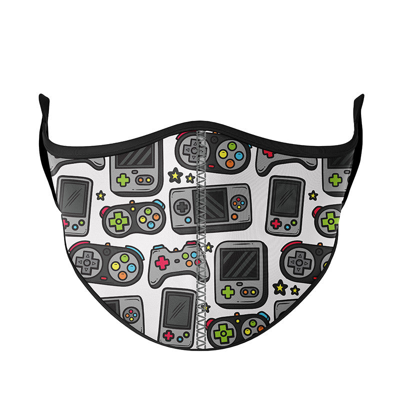White Game Time Face Mask / Top Trenz Online Shop