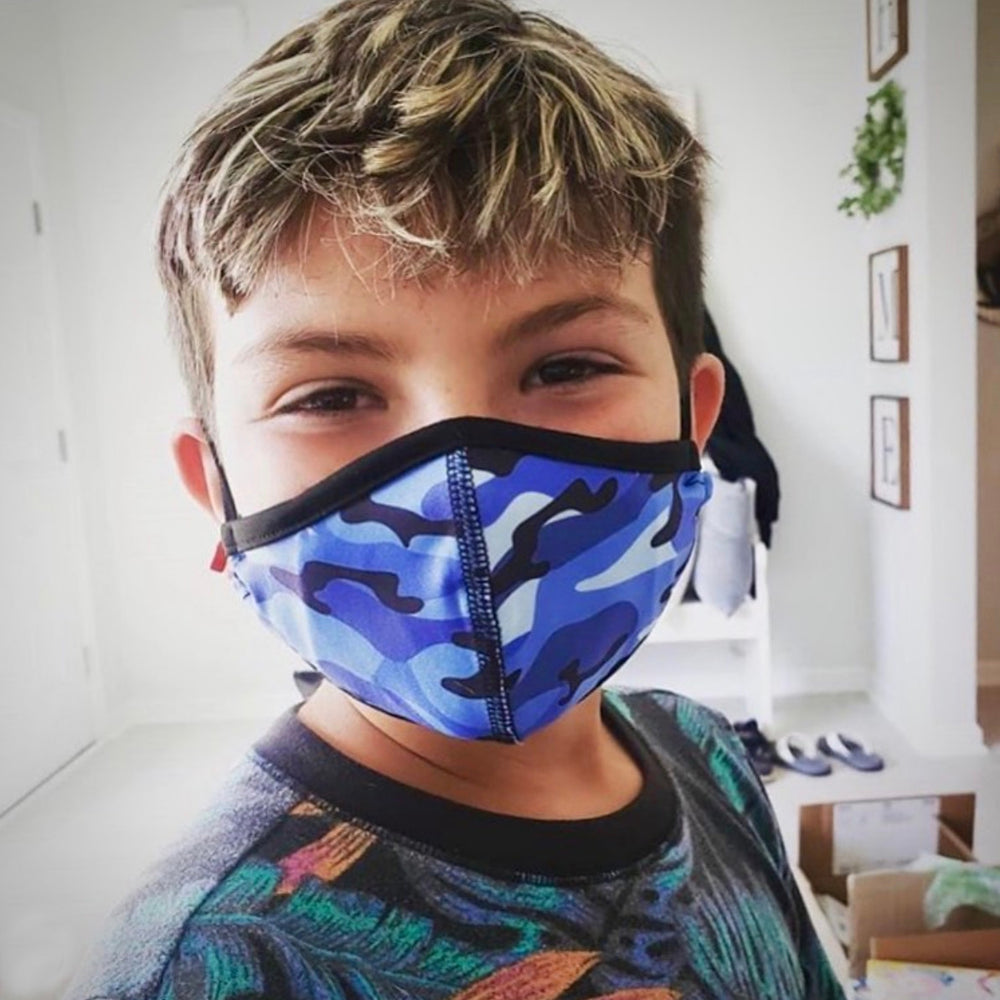 White Game Time Face Mask / Top Trenz Online Shop