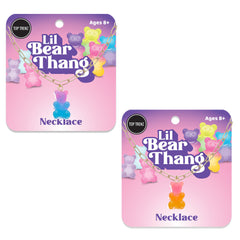 Bear Charm Necklace Accessories For Kids / Top Trenz Online Shop