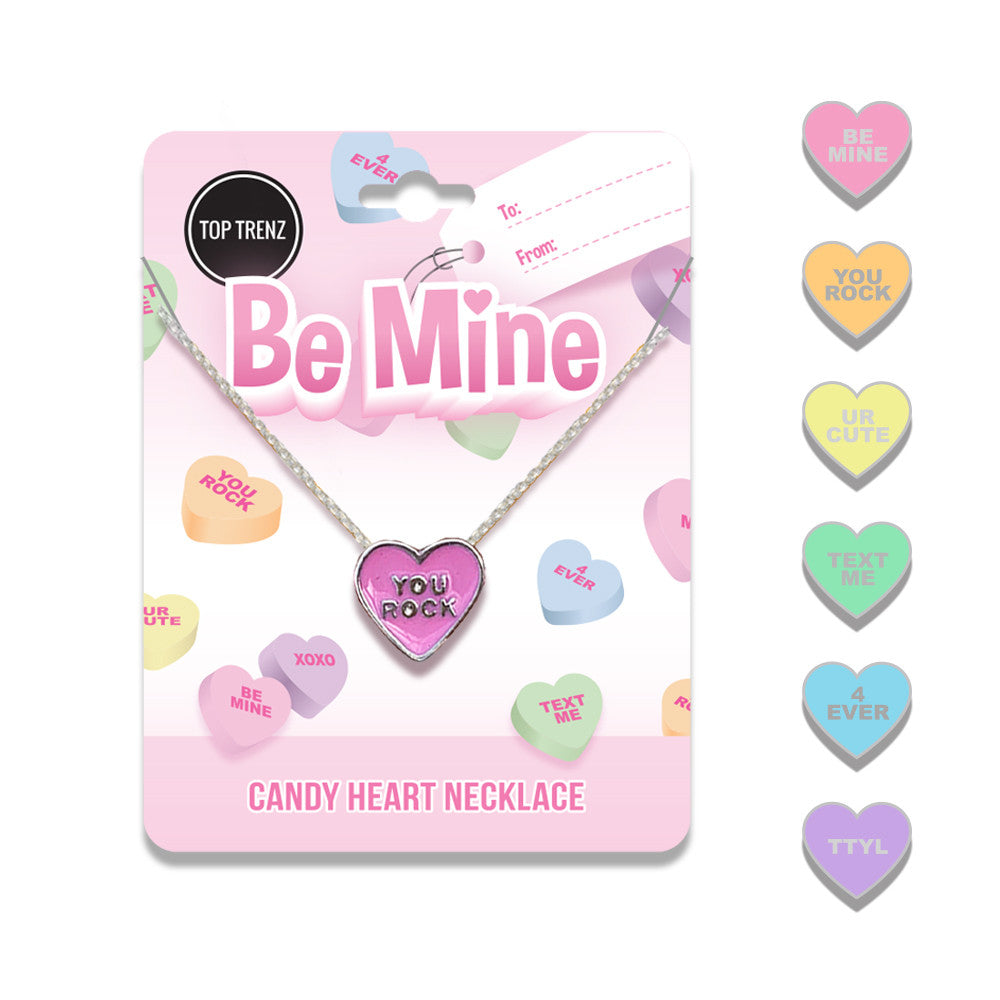 Charming Heart Chain Jewelry Necklace For Kids / Top Trenz Discount