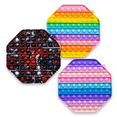 Extra-Large Octagon Pop It Toy - Stress Relief & Sensory Play / Top Trenz US
