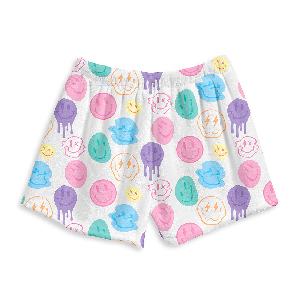 Soft And Stylish Fuzzy Lounge Shorts For Kids And Tweens / Top Trenz For Sale