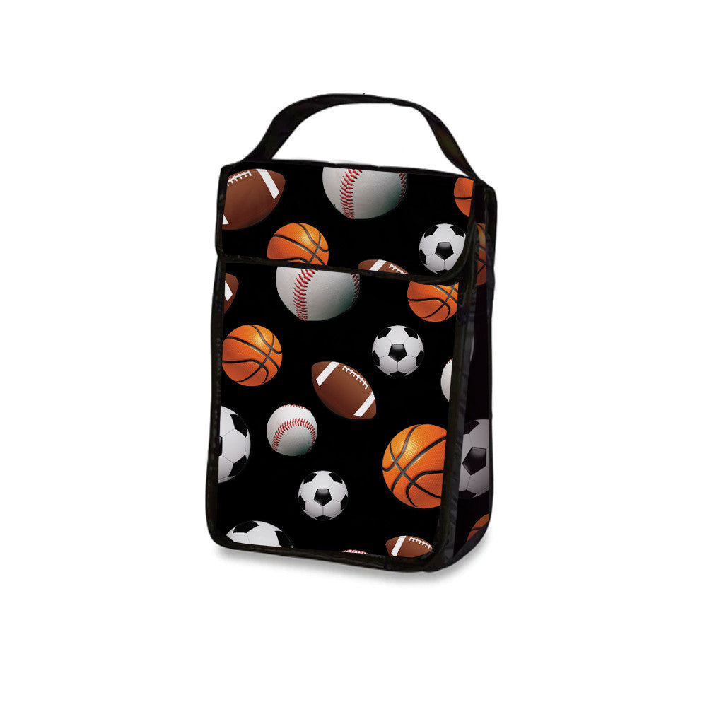 Sports Printed Snack Bag For Camp And School / Top Trenz Discount