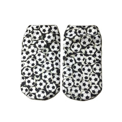 Ankle Socks Soccer Print / Top Trenz Online