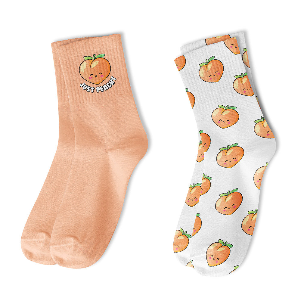 Crew Fruit Print Socks Multi Pack For Kids And Tweens / Top Trenz US