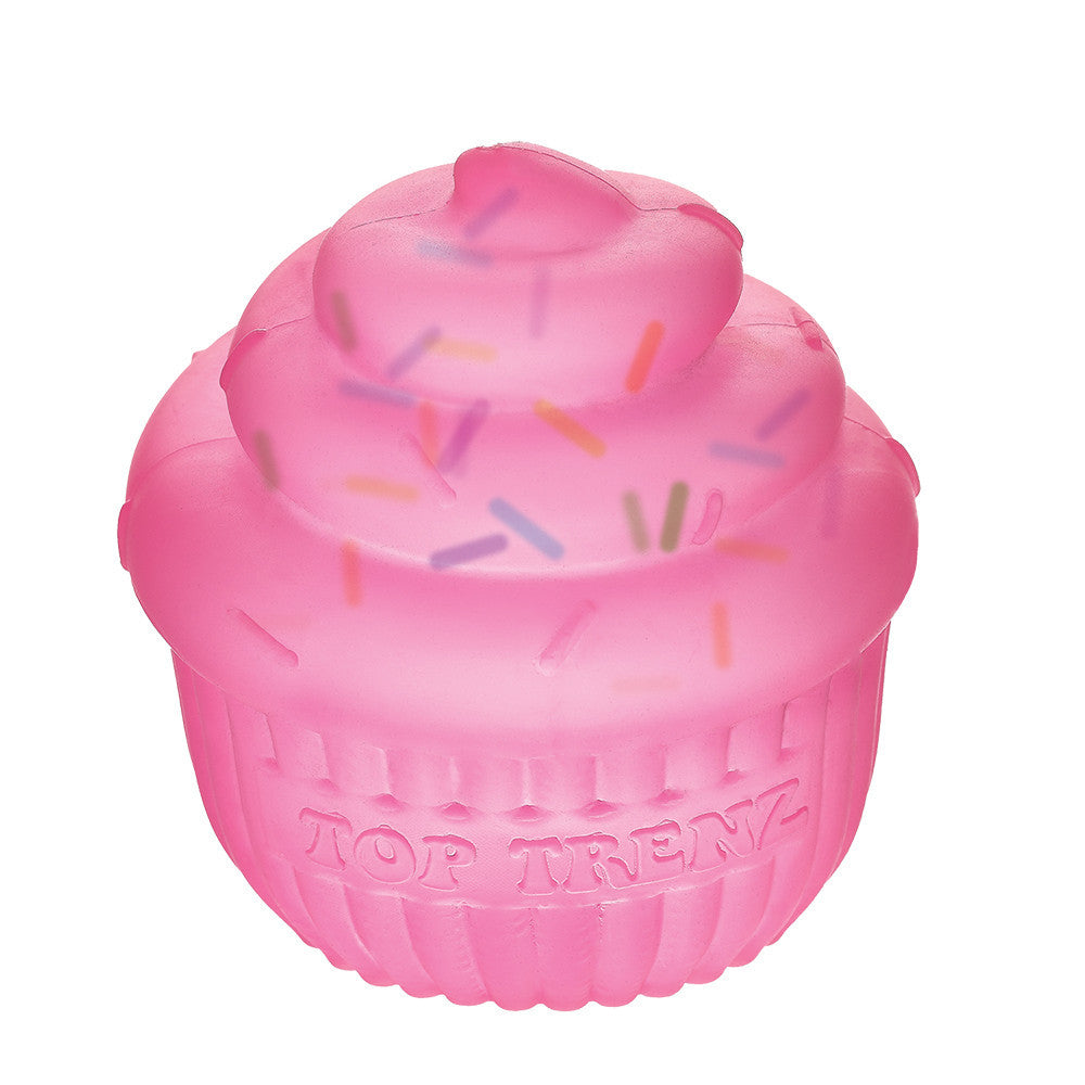 Adorable Sprinkle Cupcake Sugar Squisher Toy - Stress Relief & Sensory Fun / Top Trenz Online Shop