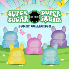 Bunny Squishy Stress Ball Fidget Toy - Sugar Squisher / Top Trenz Online