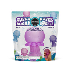 Super Duper Sugar Squisher – Jellyfish Squishy Fidget Toy - Sensory DNA Ball with Stretchy Tentacles / Top Trenz Outlets