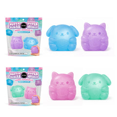 Mini Sugar Squishy 2-Pack - Puppies & Kittens - Super Duper Sugar Squishers / Top Trenz Sale
