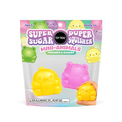 Super Duper Sugar Squishers Mini Animals 2-Pack - Froggies & Duckies / Top Trenz Discount
