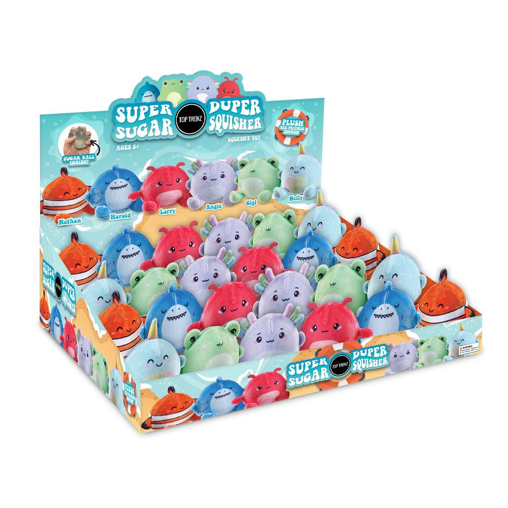 Super Duper Sugar Squishers – Plush Sea Friends Edition / Top Trenz Online