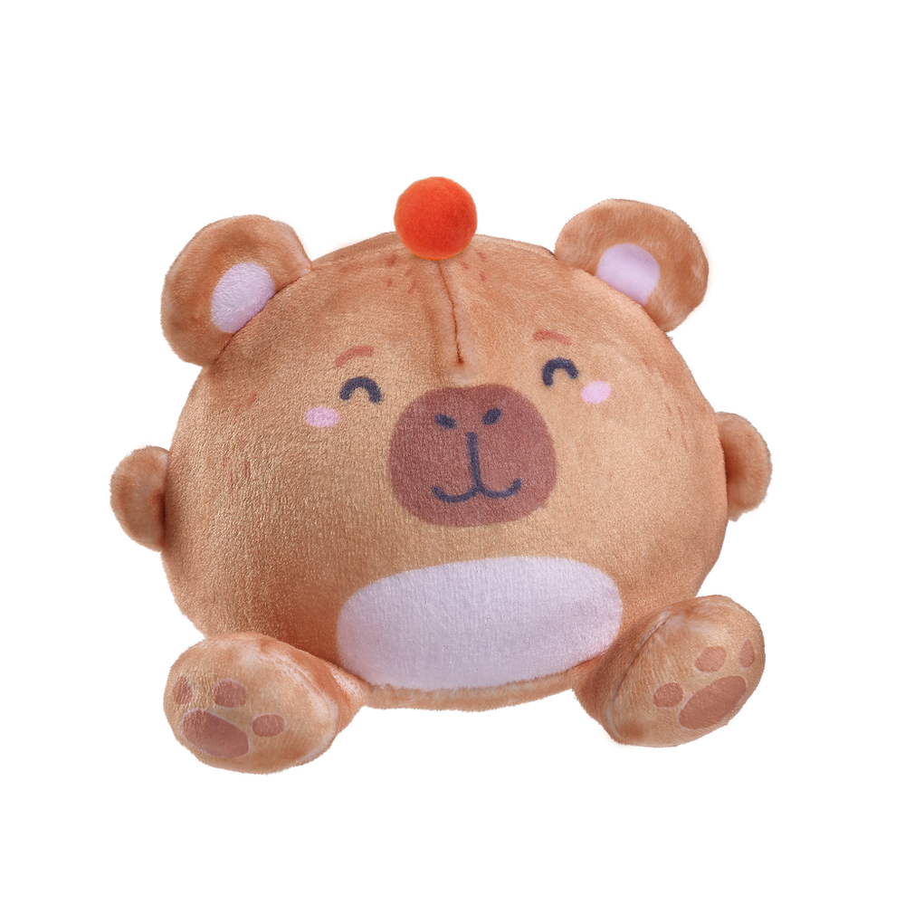 Charlie the Capybara Squishy Plush Toy – Super Duper Sugar Squisher - TikTok Trending Fidget for Kids, Teens & Collectors / Top Trenz US