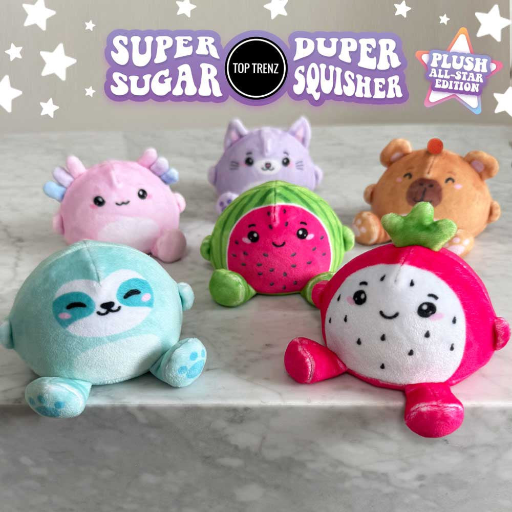 Super Duper Sugar Squishers – Plush All Stars Edition / Top Trenz For Sale