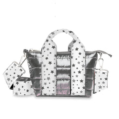 Best Gunmetal Puffer Tiny Tote For Kids And Tweens / Top Trenz Discount