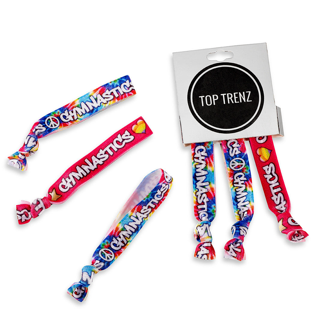 Graffiti Gymnastics Ponytail Holder / Top Trenz Outlets